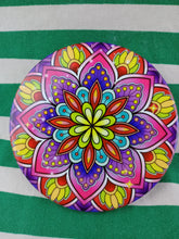Cargar imagen en el visor de la galería, Pack 6 Posavasos Ceramica Mandalas Variados
