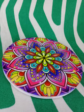 Cargar imagen en el visor de la galería, Pack 6 Posavasos Ceramica Mandalas Variados
