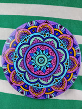 Cargar imagen en el visor de la galería, Pack 6 Posavasos Ceramica Mandalas Variados
