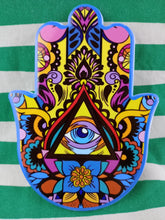 Cargar imagen en el visor de la galería, Posavasos Ceramica Mano de Fatima
