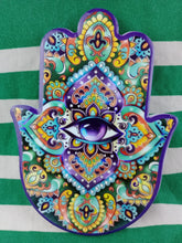 Cargar imagen en el visor de la galería, Posavasos Ceramica Mano de Fatima
