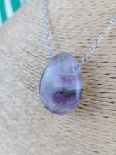 Cargar imagen en el visor de la galería, Colgante Fluorita Tricolor Mod 2
