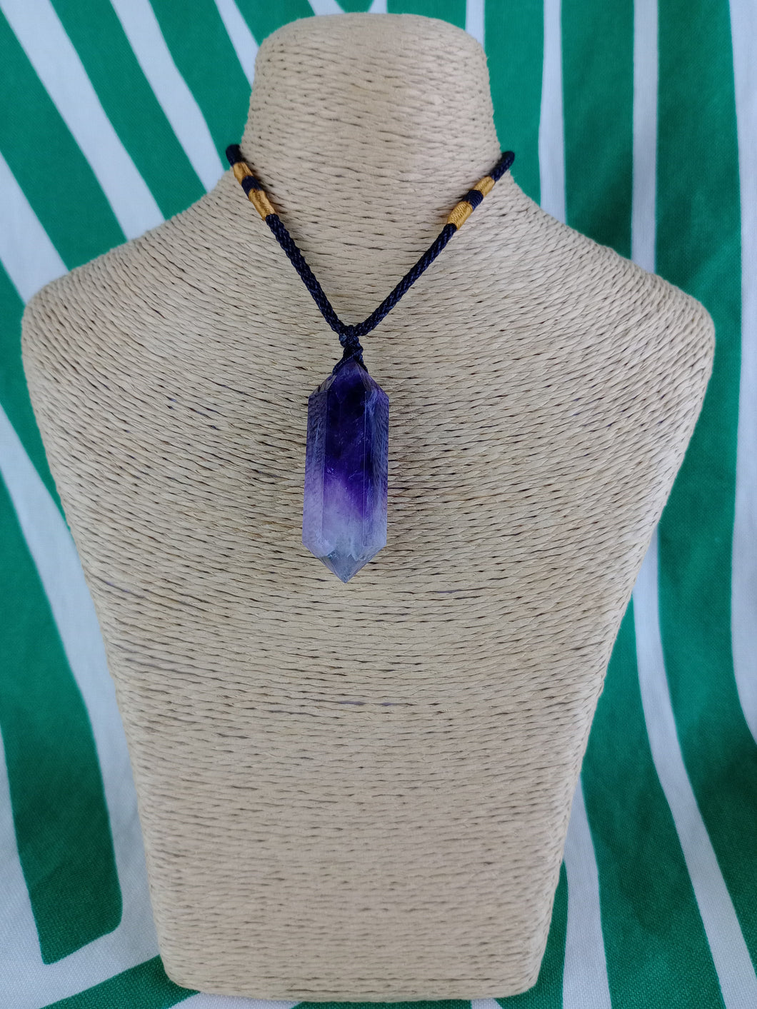 Colgante Amatista Biterminada Mod. 6