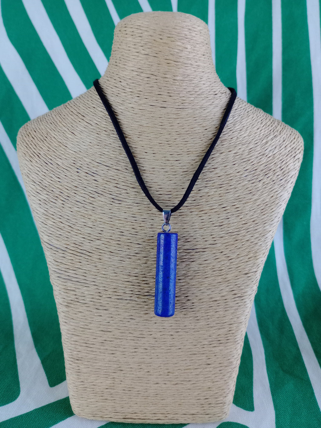 Colgante Cilindrico Lapislazuli Mod 1
