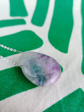 Cargar imagen en el visor de la galería, Colgante Fluorita Tricolor Mod 3
