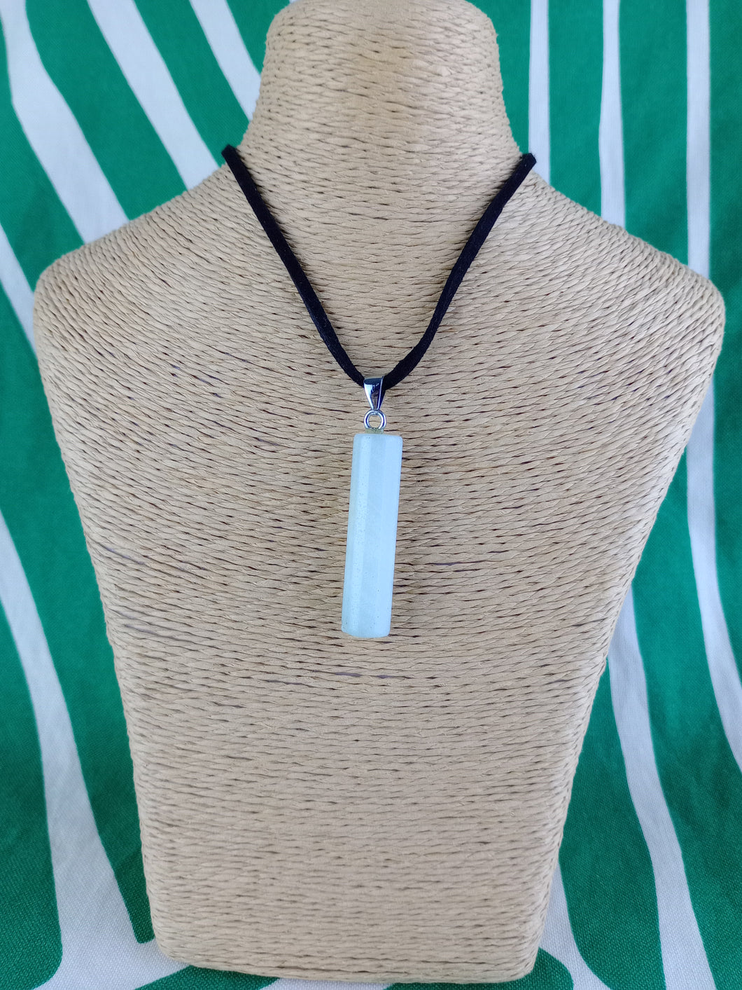 Colgante Cilíndrico Amazonita Mod. 2