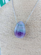 Cargar imagen en el visor de la galería, Colgante Fluorita Tricolor Mod 1
