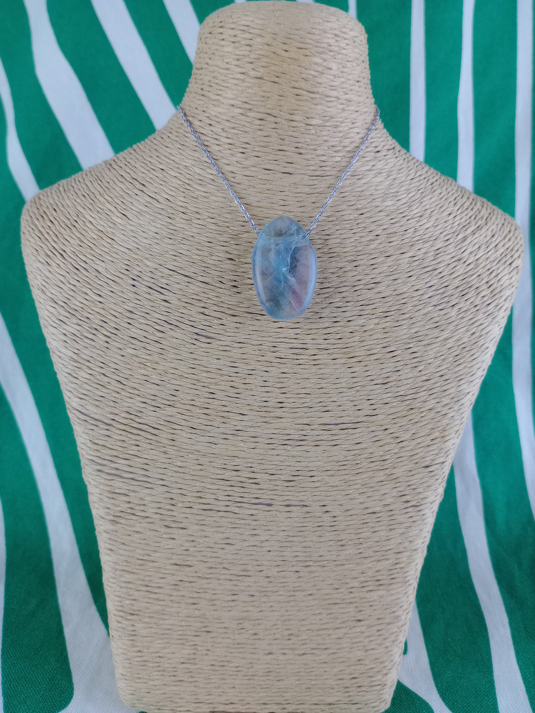 Colgante Fluorita Azul