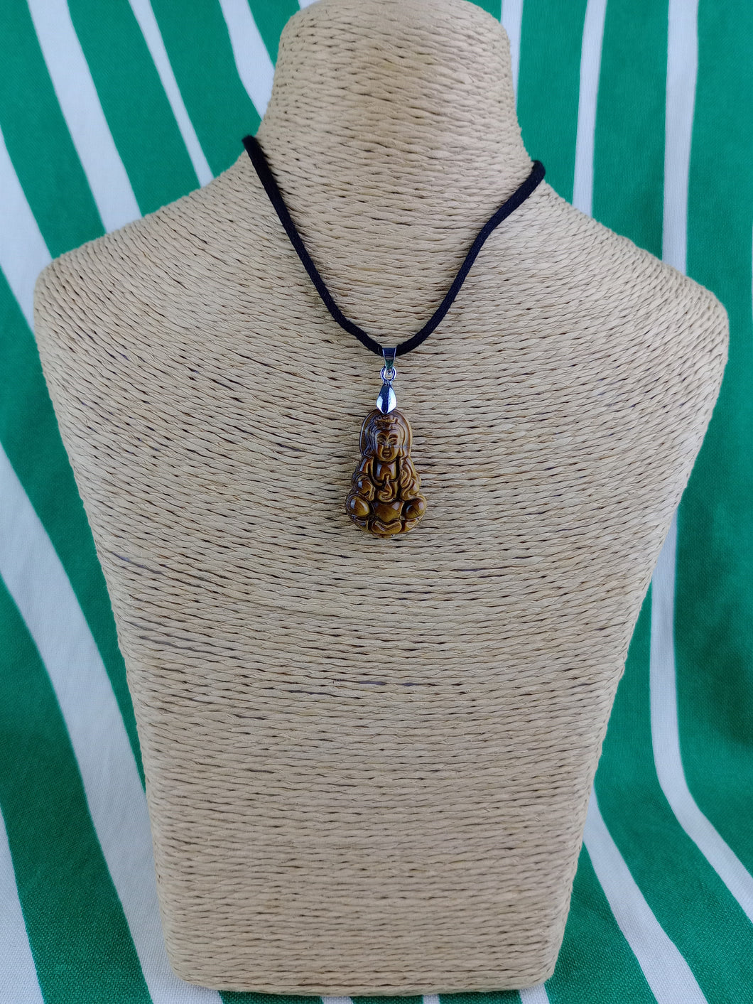 Colgante Buda de Ojo de Tigre Mod. 2