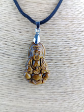 Cargar imagen en el visor de la galería, Colgante Buda de Ojo de Tigre Mod. 2
