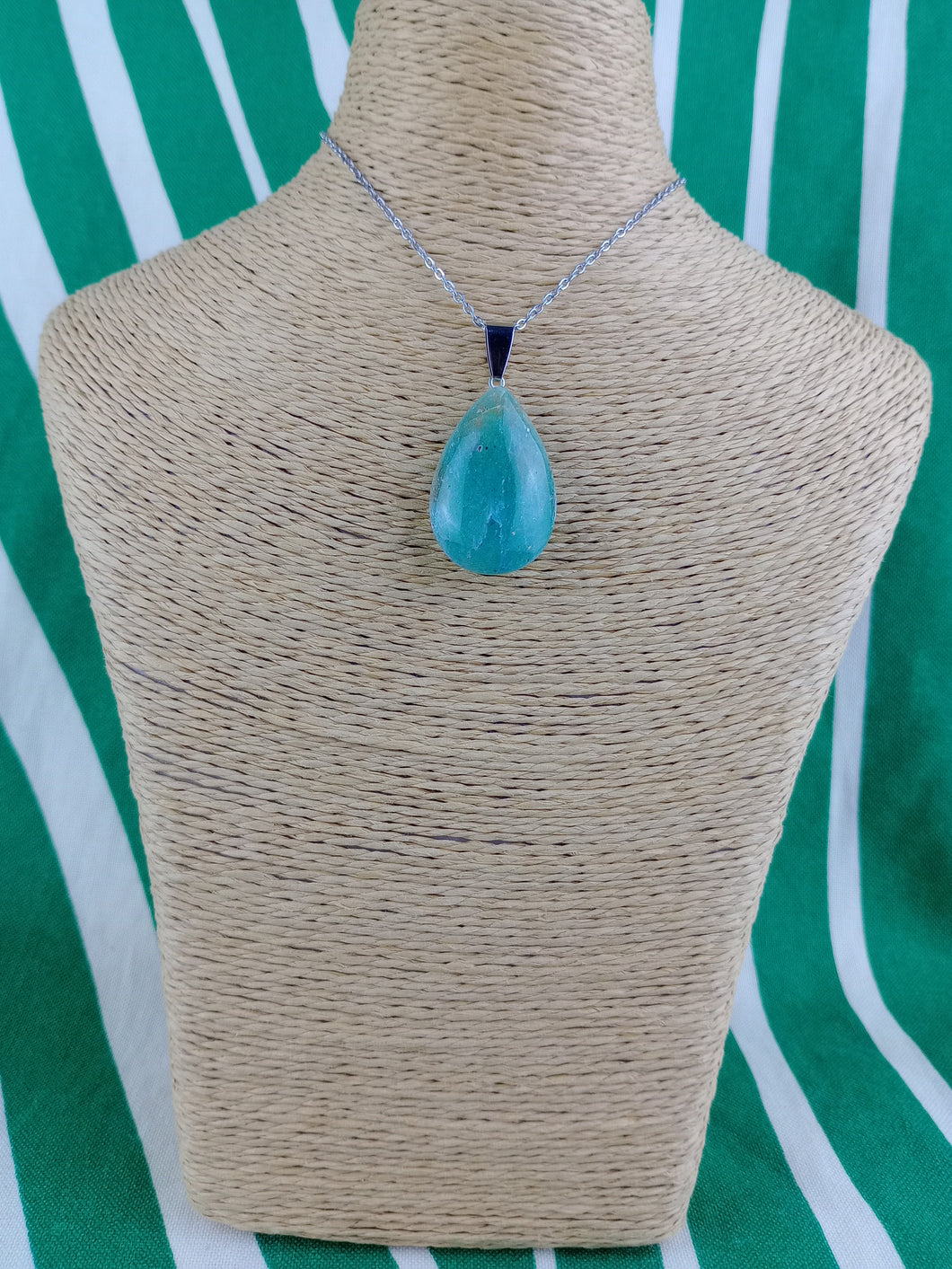 Colgante Amazonita Lagrima Mod. 1