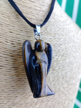 Cargar imagen en el visor de la galería, Colgante Ojo Tigre Ángel Mod. 4
