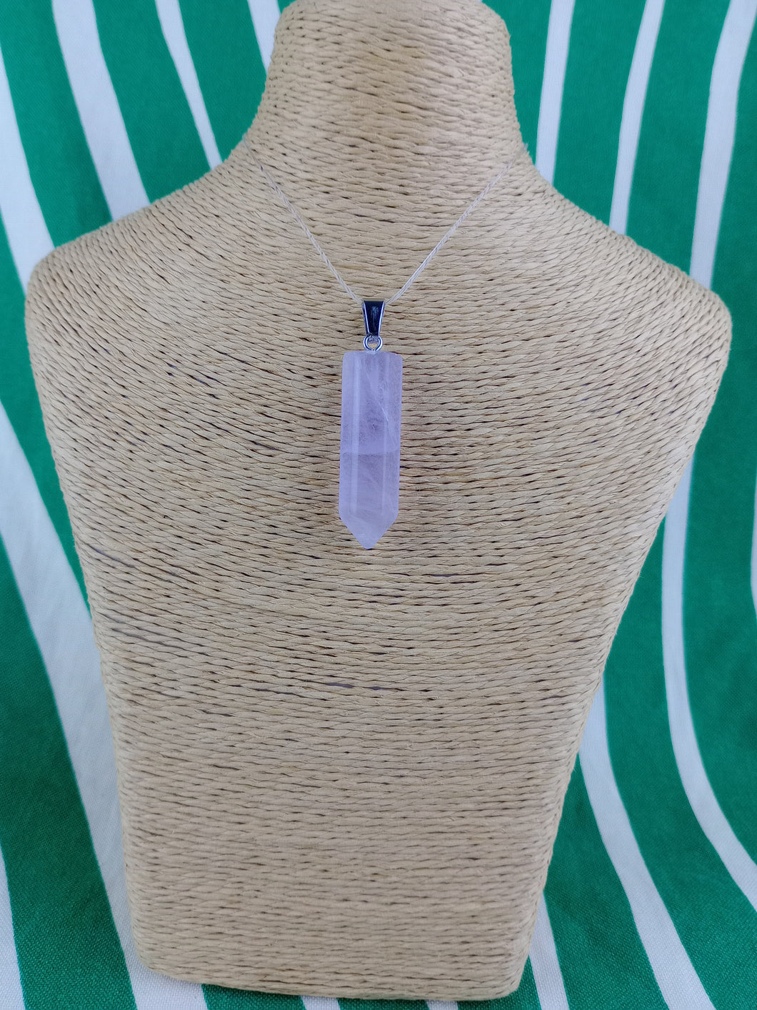 Colgante Punta Grande Fluorita Mod 2