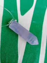 Cargar imagen en el visor de la galería, Colgante Punta Grande Fluorita Mod 2
