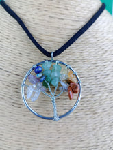 Cargar imagen en el visor de la galería, Colgante Arbol Vida Multicolor Pequeño
