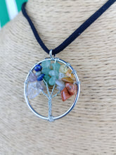 Cargar imagen en el visor de la galería, Colgante Arbol Vida Multicolor Pequeño
