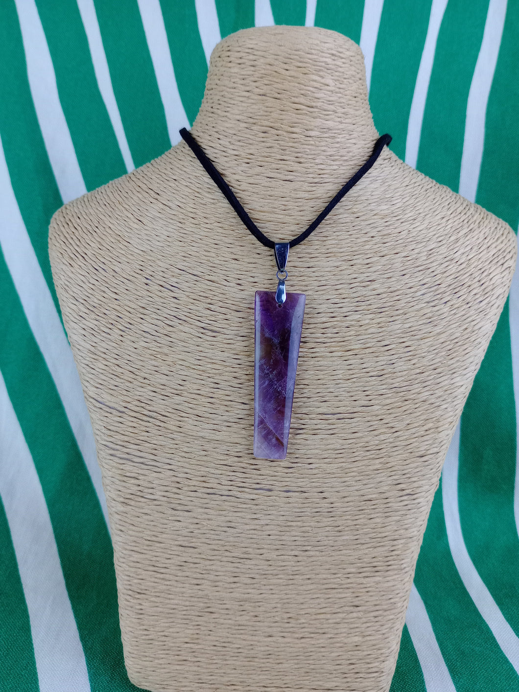 Colgante Rectangular Amatista Mod. 2