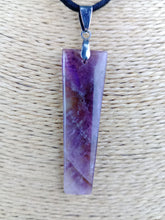 Cargar imagen en el visor de la galería, Colgante Rectangular Amatista Mod. 2
