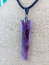 Cargar imagen en el visor de la galería, Colgante Rectangular Amatista Mod. 2
