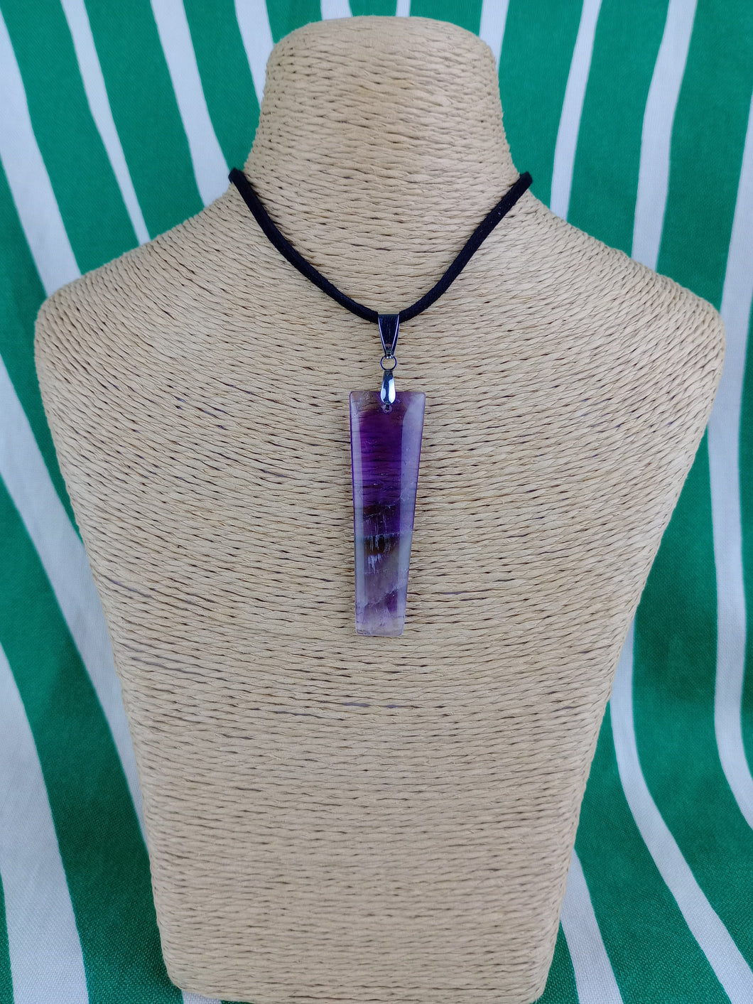 Colgante Rectangular Amatista Mod. 3