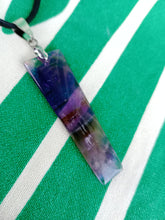 Cargar imagen en el visor de la galería, Colgante Rectangular Amatista Mod. 3
