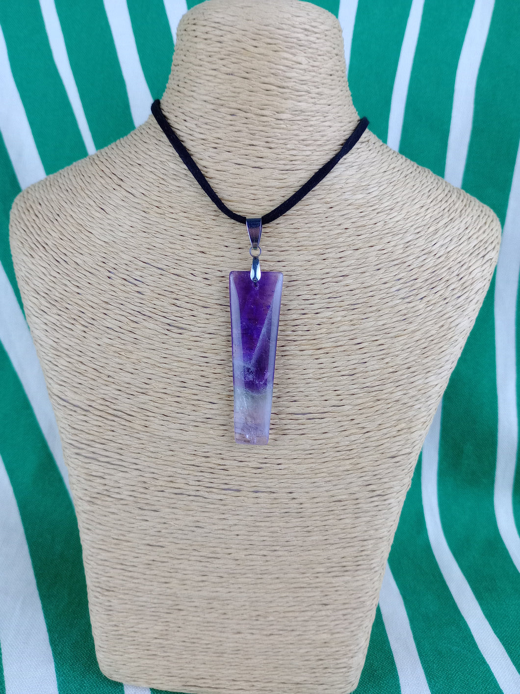 Colgante Rectangular Amatista Mod. 5