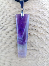 Cargar imagen en el visor de la galería, Colgante Rectangular Amatista Mod. 5
