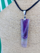 Cargar imagen en el visor de la galería, Colgante Rectangular Amatista Mod. 5
