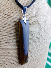 Cargar imagen en el visor de la galería, Colgante Rectangular Ojo tigre Mod. 1
