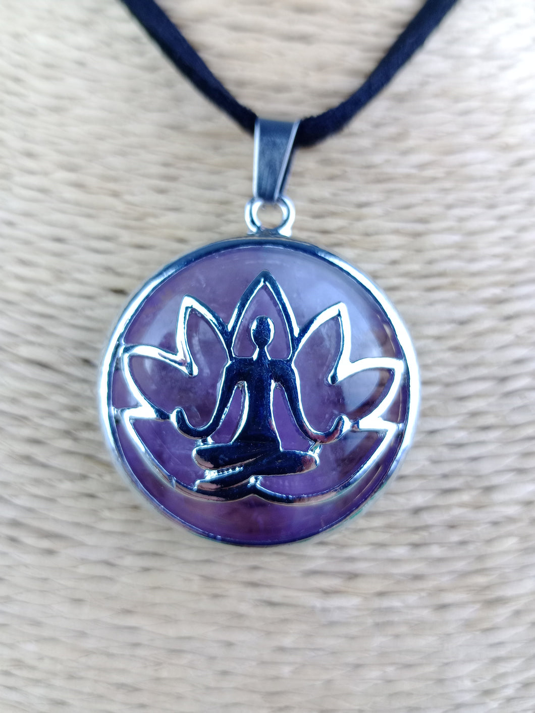 Colgante Yogi Amatista