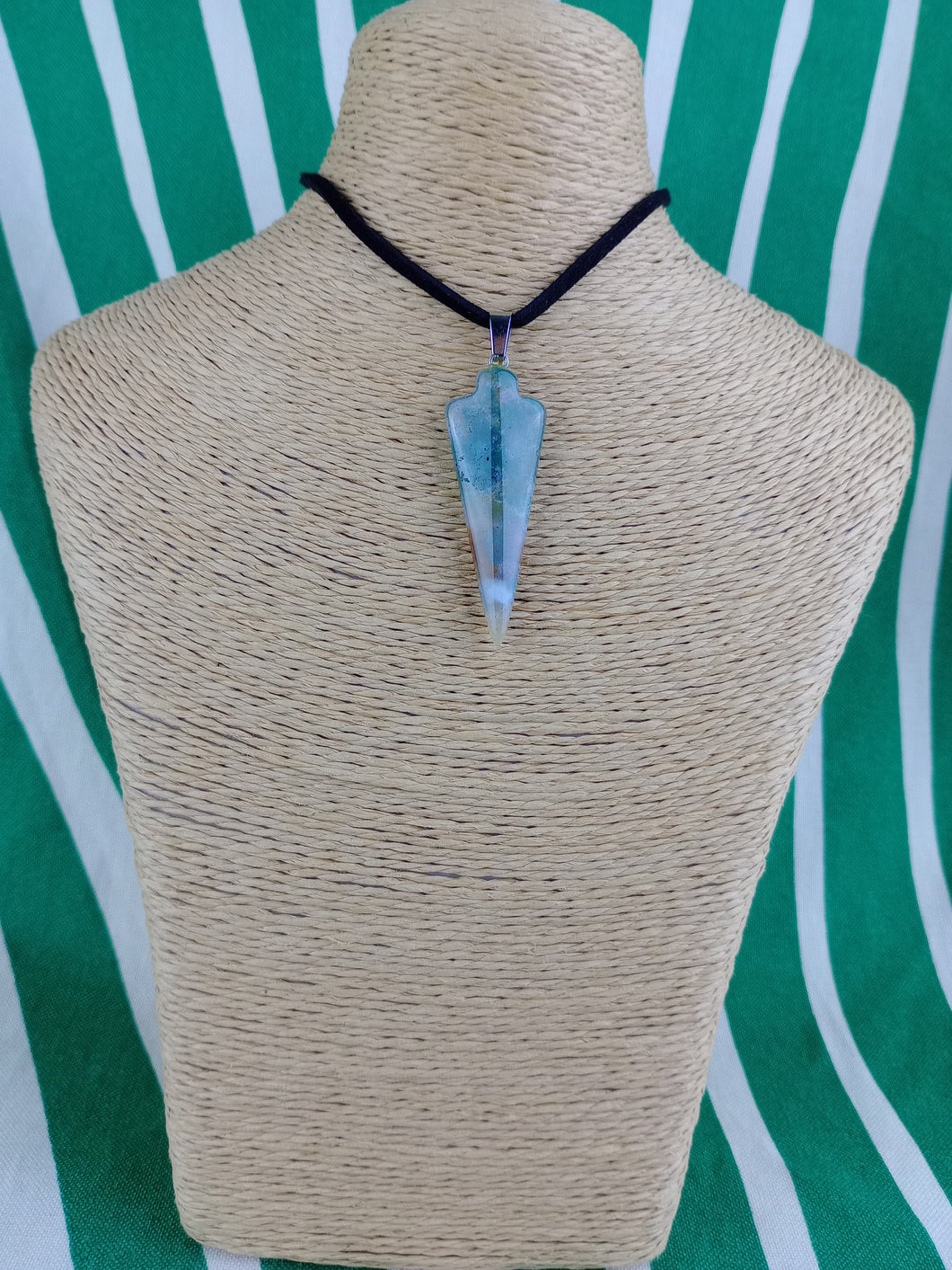 Colgante Punta Flecha Ágata India Mod. 3