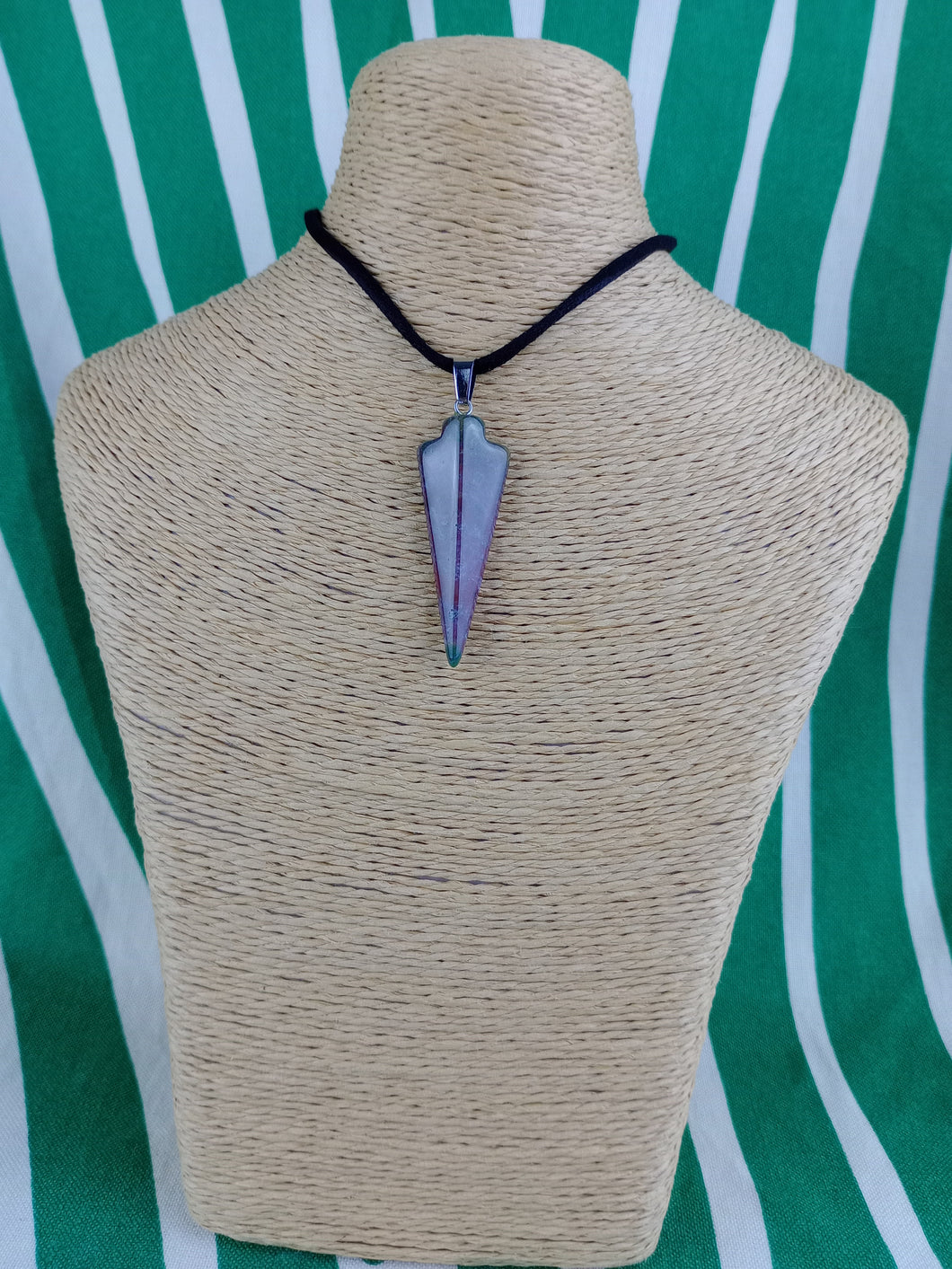 Colgante Punta Flecha Ágata India Mod. 4