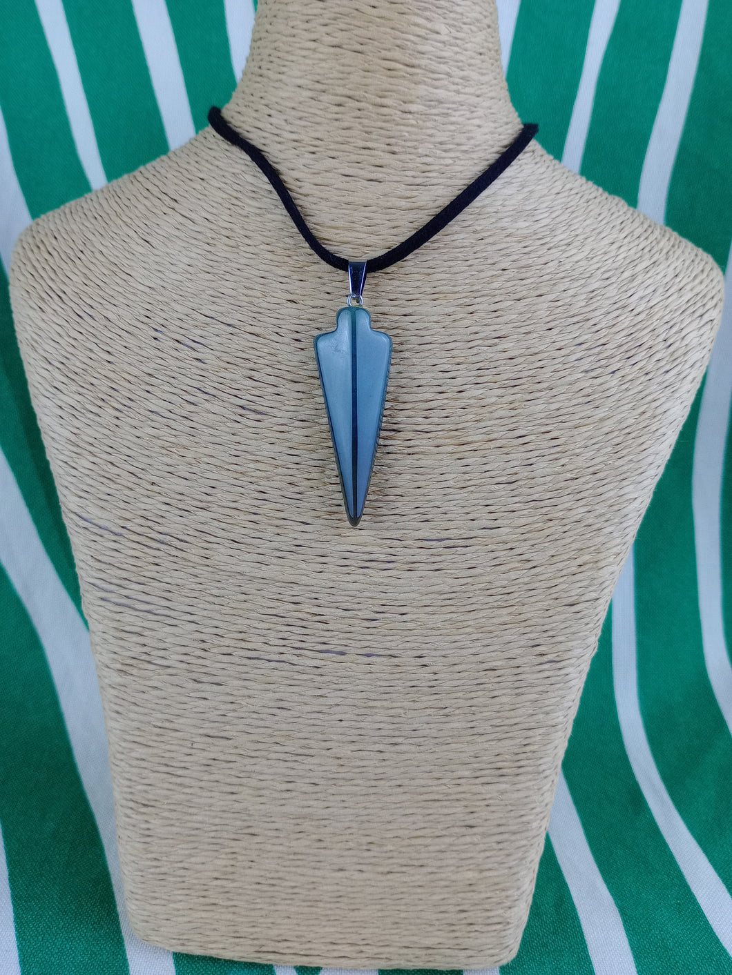 Colgante Punta Flecha Ágata India Mod. 5