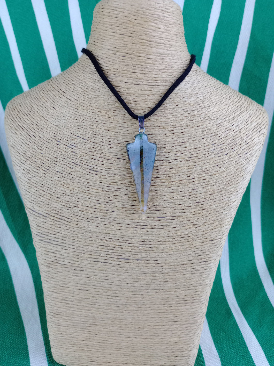 Colgante Punta Flecha Ágata India Mod. 6