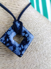 Cargar imagen en el visor de la galería, Colgante Rombo Obsidiana Nevada Mod. 4
