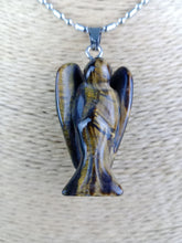 Cargar imagen en el visor de la galería, Colgante Ojo Tigre Ángel Mod. 3
