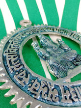 Cargar imagen en el visor de la galería, Decoracion Ganesha Metal Turquesa
