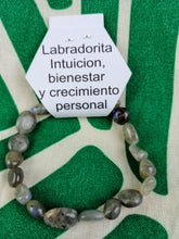 Cargar imagen en el visor de la galería, Pulsera de Labradorita Nuggets
