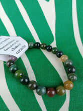 Cargar imagen en el visor de la galería, ﻿Pulsera Elástica Ágata India 8 mm
