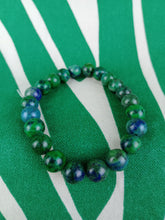 Cargar imagen en el visor de la galería, Pulsera Elástica Crisocola 8 mm
