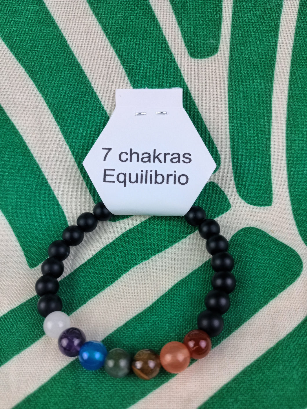Pulsera 7 chakras 8 mm