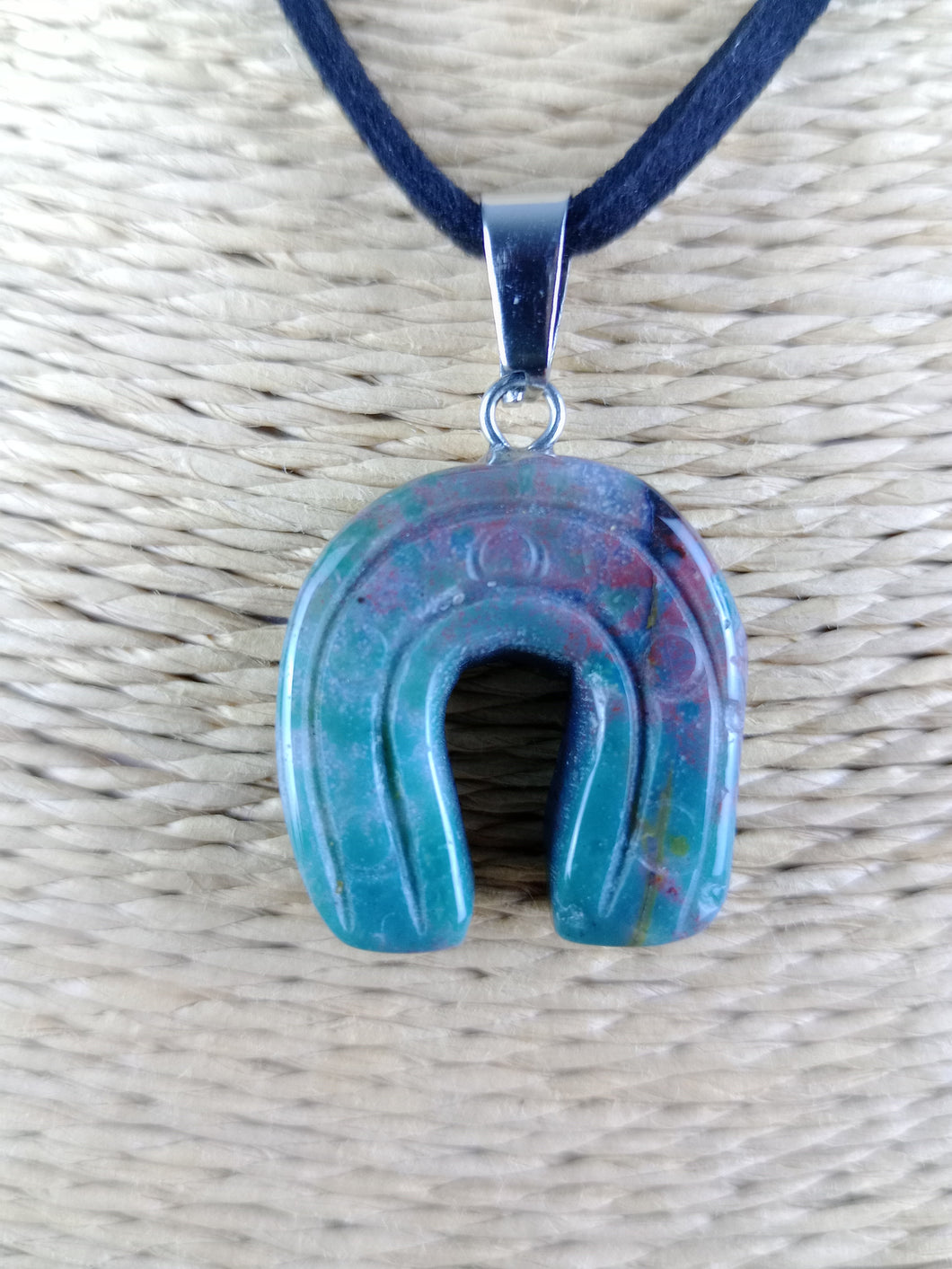 Colgante Herradura Agata India