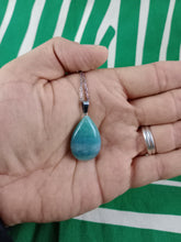 Cargar imagen en el visor de la galería, Colgante Amazonita Lagrima Mod. 2

