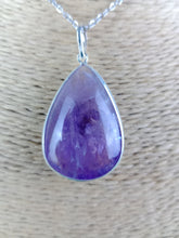 Cargar imagen en el visor de la galería, Colgante Amatista Plata Lagrima Mod. 1
