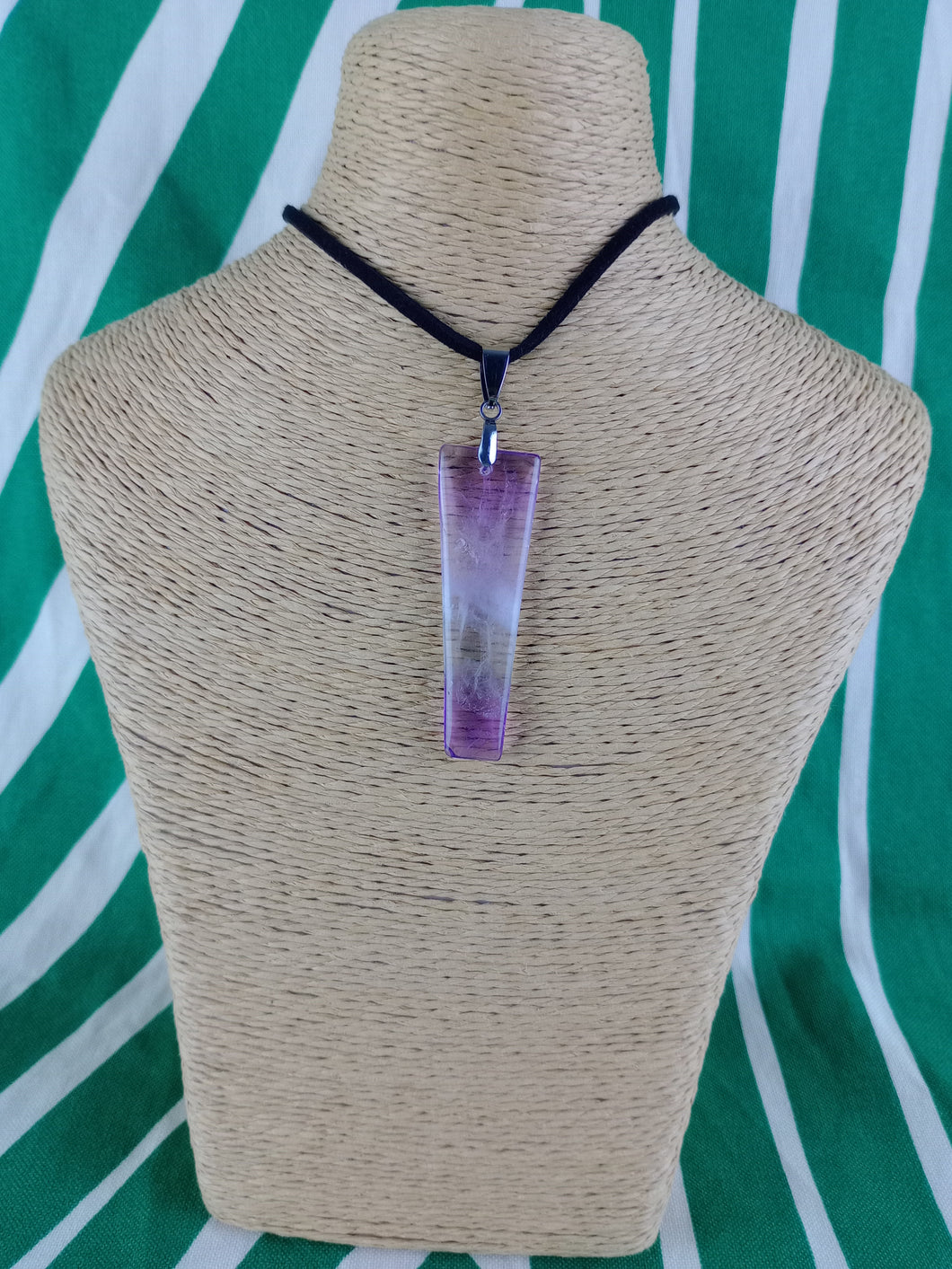 Colgante Rectangular Amatista Mod. 1