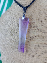 Cargar imagen en el visor de la galería, Colgante Rectangular Amatista Mod. 1
