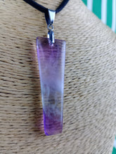 Cargar imagen en el visor de la galería, Colgante Rectangular Amatista Mod. 1
