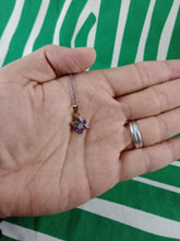 Cargar imagen en el visor de la galería, Colgante Estrella de David Azul
