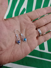 Cargar imagen en el visor de la galería, Pendientes Labradorita Plata
