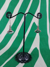 Cargar imagen en el visor de la galería, Pendientes Ojos de Shiva Plata (Topacio Arcoiris)
